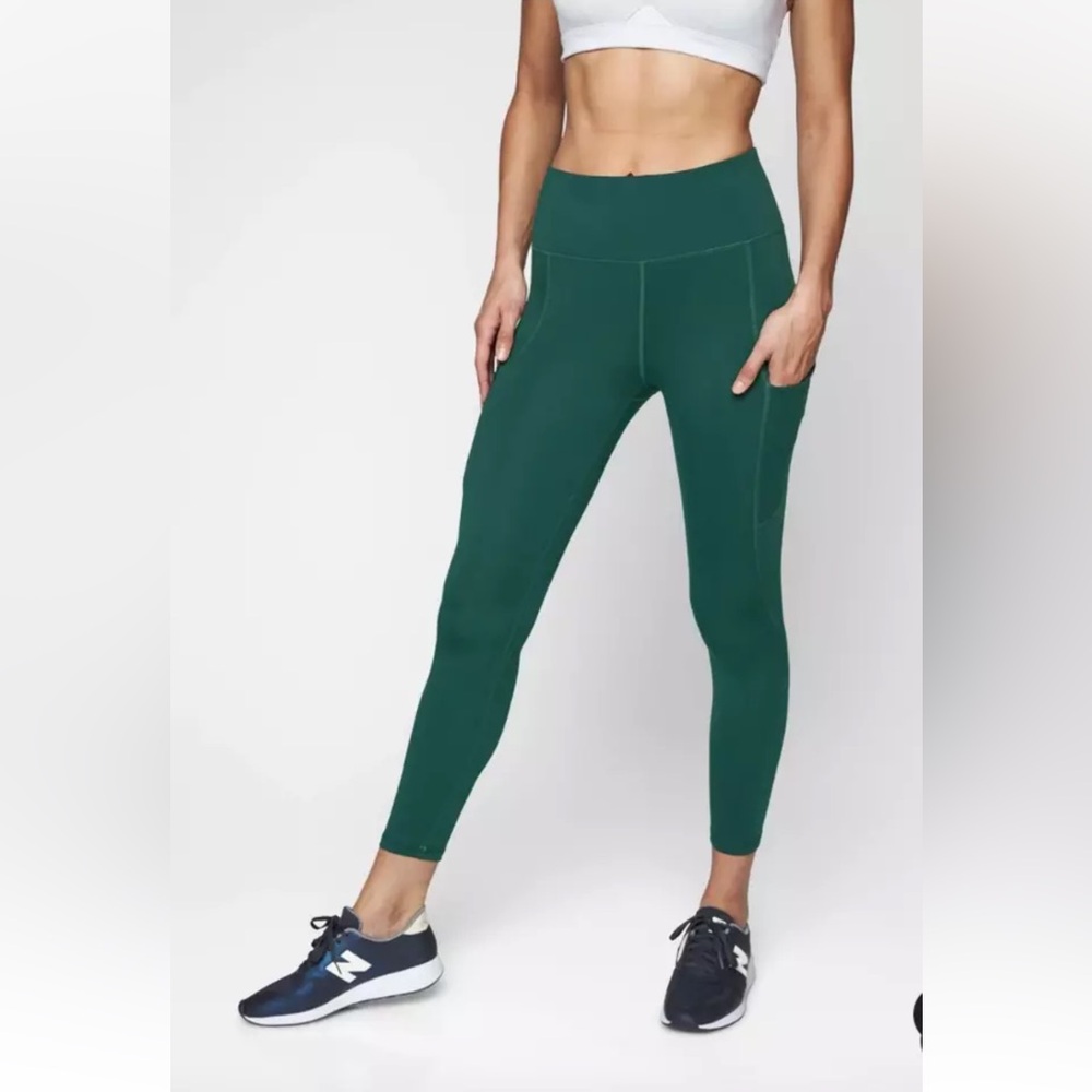 Athleta‎ Up For Anything All In 7/8 Tight with pockets Green S